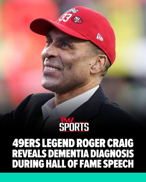 NFL legend Roger Craig used the biggest moment of his football life to reveal a heartbreaking diagnosis ... announcing during his Pro Football Hall of Fame induction speech that he has vascular dementia.