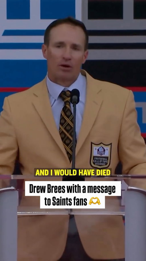 “You trusted me with the soul of the city, and I would have died to protect that calling.”

Drew Brees getting emotional talking about his time as a Saint 🥲

(via @saints)