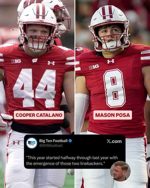 The Badgers have had their share of strong LB duos over the years, and these two are primed to continue the tradition 🤩