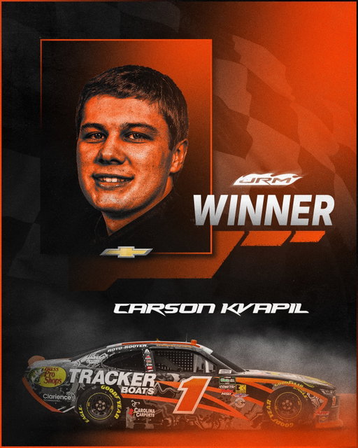 WENT HUNTING FOR TWO IN A ROW!

CARSON KVAPIL WINS AT IOWA!