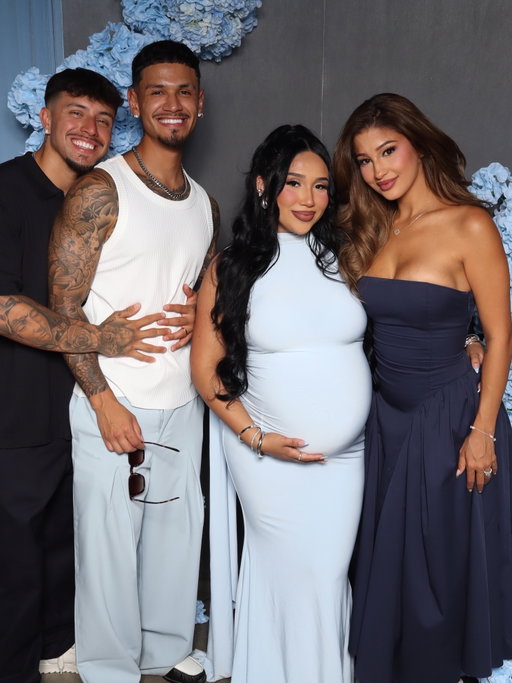 KAED baby shower 💙🥲 we can’t wait to meet your baby boy!!