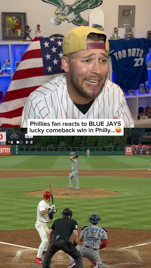 HOW DID WE JUST LOSE TO THE CANADIAN BLUE JAYS…

If viewing, follow @tinyy.tino 

#mlb #baseball #bluejays #phillies #reaction