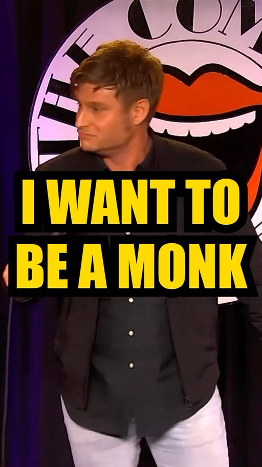 If all else fails, I’m off to the monastery for tired dads! #funny #monks #comedy #standup