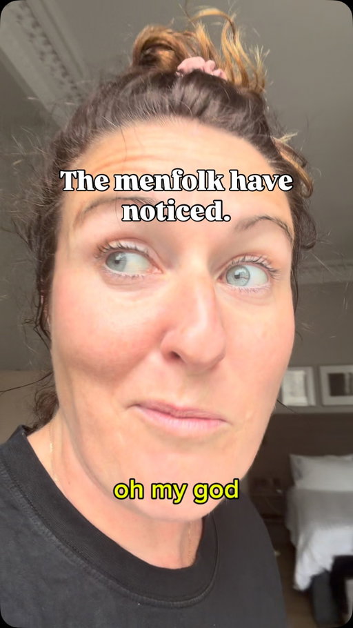 The menfolk have noticed