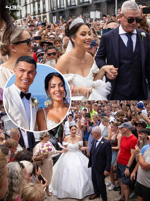 𝟭𝟬𝟬𝟬𝗦 𝗦𝗛𝗢𝗪 𝗨𝗣 𝗙𝗢𝗥 ‘𝗥𝗢𝗡𝗔𝗟𝗗𝗢’𝗦 𝗪𝗘𝗗𝗗𝗜𝗡𝗚’ 😭💍

Huge crowds gathered outside Funchal Cathedral after rumours spread that Cristiano Ronaldo and Georgina Rodríguez were secretly getting married 🇵🇹👰‍♀️

When a Rolls-Royce carrying the bride arrived, people quickly pulled out their phones, before realising it wasn’t Georgina and Ronaldo wasn’t there 😂