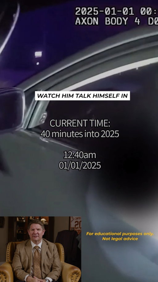 Sometimes the biggest mistake during an arrest isn't what you did - it's what you say afterward.

Every statement can become part of the report and potentially be used against you. You don't have to argue, explain, or try to convince an officer you're innocent.

Stay calm. Say, ""I want a lawyer."" Then stop talking.

#DUI #CriminalDefense #TexasLaw #KnowYourRights #WestTexas #KeithAndLorfing #WestTexasTough