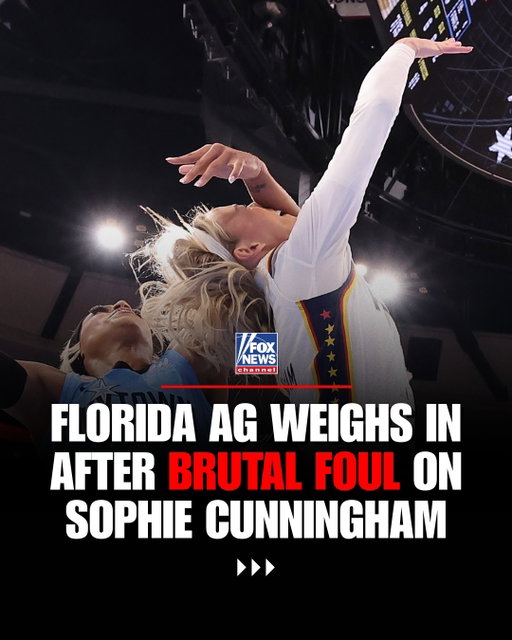 NEW: Florida's attorney general responds to the vicious foul Indiana Fever star Sophie Cunningham took during her team's game against the Chicago Sky:

"The WNBA knows better than to play games down here in Florida, because I'll be charging people with assault," @agjamesuthmeier said.

DiJonai Carrington, who was ejected from the game after being handed a Flagrant 2 foul over the incident, accused Cunningham and the Fever of benefiting from "White privilege" shortly afterward.