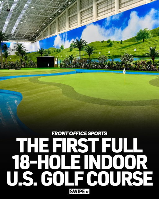 CityGolf, an urban golf concept with a full 18-hole indoor golf course, is making its U.S. debut in Nashville ⛳