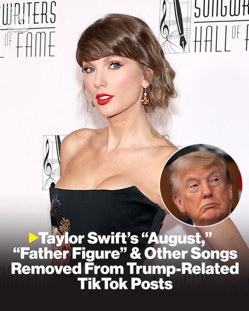 Taylor Swift’s song “August” has been removed from a TikTok post by an account affiliated with President Donald Trump.⁠
⁠
Earlier this week, Team Trump — launched during Trump’s 2024 presidential campaign — shared an edited clip of Donald and Melania Trump watching a fireworks show with Swift’s 2020 ‘Folklore’ track “August” playing in the background. Text over the video read, “Mood because it’s August and Donald Trump is your president.”⁠
⁠
On Friday (Aug. 7), TikTok users in the U.S. noticed that “August” had been removed from the post.⁠
⁠
Find out what other songs have been removed along with fan reactions at the link in bio.
