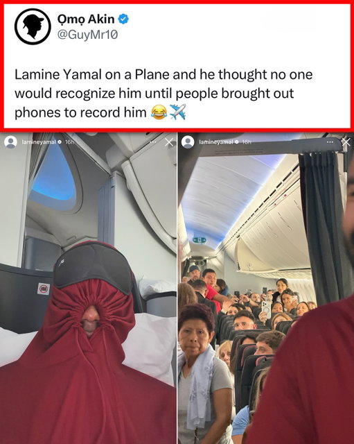 Lamine Yamal thought nobody would notice him 🤣

(via @lamineyamal , h/t GuyMr10/X, Mirwais_karzai/X, blaugranation_/X)