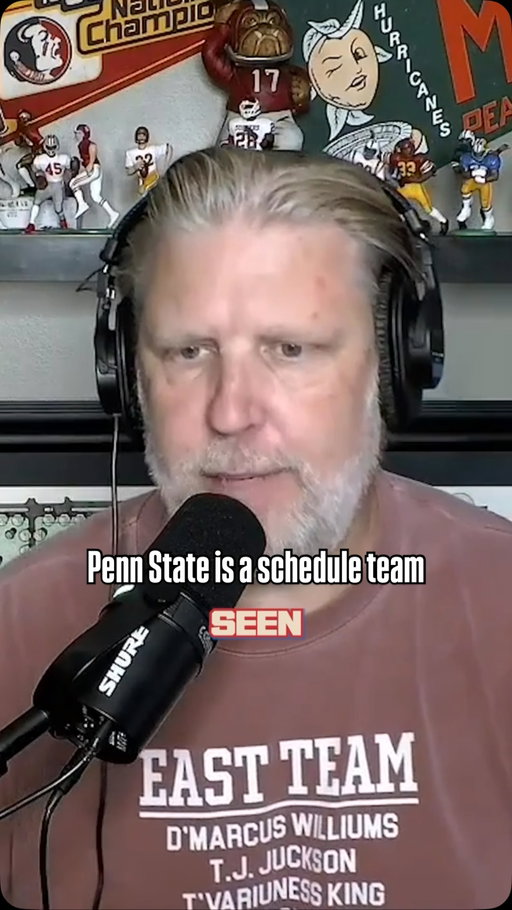 Penn State will be in a spot to make the college football playoff because of their schedule