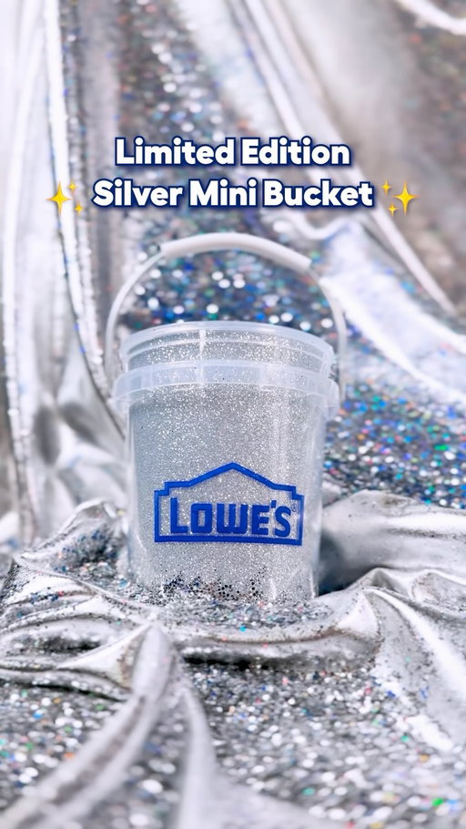 You know her, you love her, now she sparkles ✨🪣✨ Shop our limited edition silver mini bucket headed to stores NOW!