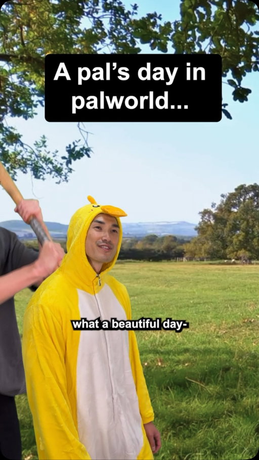 A pal’s day in palworld #comedy