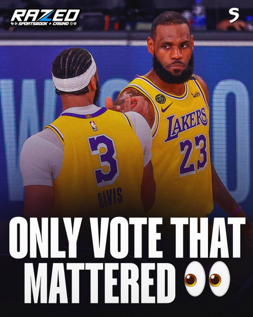 LeBron James voting yes to keep the league playing in the bubble is the only one that mattered according to Anthony Davis. Motion. 🔥

(via @thebackyard)
