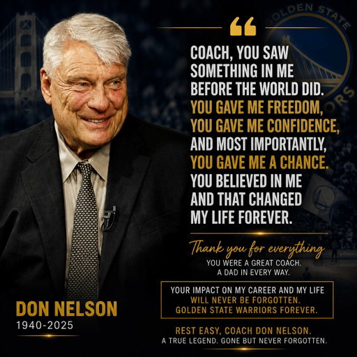 Coach Nellie was one of a kind. He believed in my game, pushed me to be better, and gave me the opportunity to grow as a player. I’ll always have respect for what he did for me and for the game of basketball. Rest in peace, Coach.