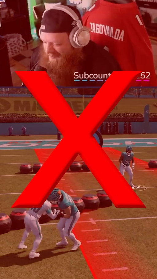 THIS IS SO MUCH HARDER IN #Madden27 #madden #fyp  #miamidolphins