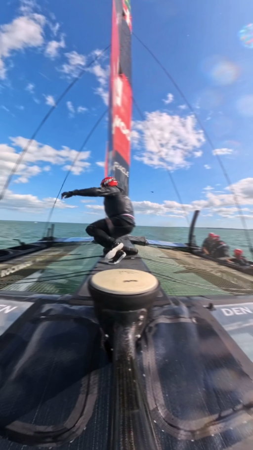 The perfect view 🫡

#SailGP