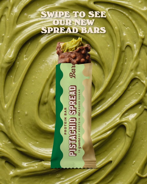 The Spread Bar family is growing! Guess the flavors in the comments 👇

#barebells