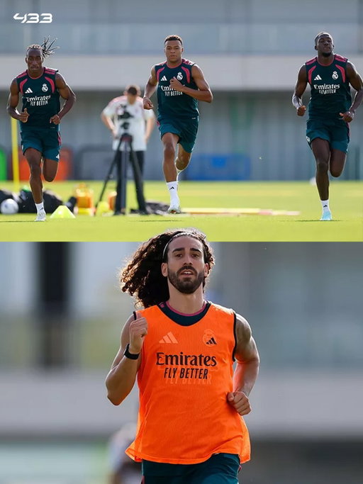 𝐓𝐇𝐄 𝐌𝐀𝐃𝐑𝐈𝐃 𝐀𝐕𝐄𝐍𝐆𝐄𝐑𝐒 𝐇𝐀𝐕𝐄 𝐀𝐑𝐑𝐈𝐕𝐄𝐃 🤍🦸

First training session for Diomande, Konaté and Cucurella, as Real Madrid's new signings get to work with their new teammates 💪✨

Mbappé is back too ⚡️

Treble loading? 👀

📸 @realmadrid