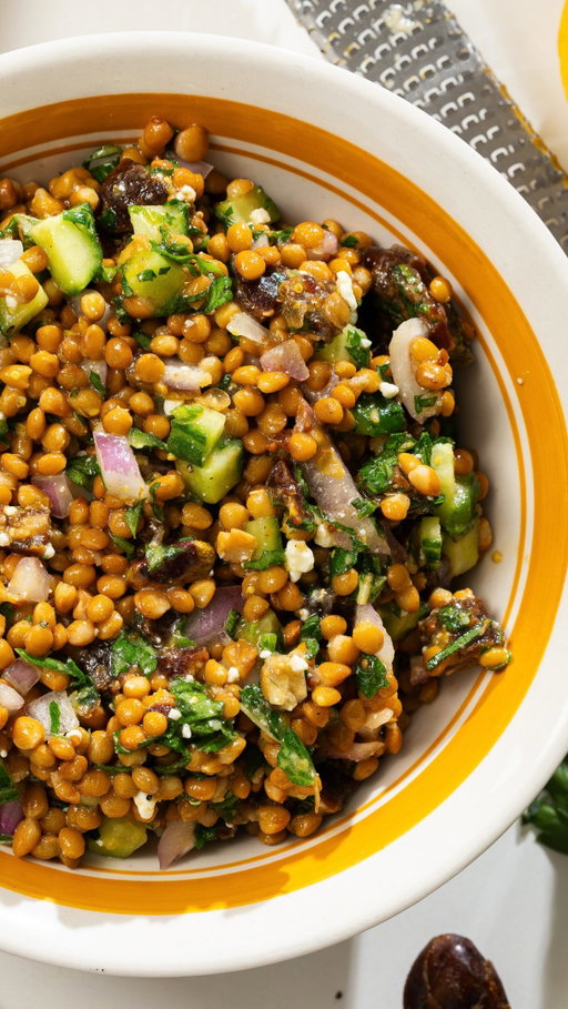Save this recipe to your “Easy recipes” collection
•

This is my kind of dish. Dense, hearty, bright, lemony, and full of texture. This lentil salad recipe hits that sweet spot where something feels fresh and healthy but still genuinely satisfying. It’s packed with protein and fiber, loaded with crisp veggies and fresh herbs, and somehow tastes even better the next day. That’s the magic. I make this lentil salad with feta on a Sunday, toss it in the fridge, and eat it all week. Sometimes as a proper salad, sometimes scooped up with tortilla chips for a more party-style situation. It’s flexible like that. And that’s exactly why it works so well.

The whole recipe is on my website! 
•
Save this one folks! And comment “Recipe” to have the full recipe sent to you!