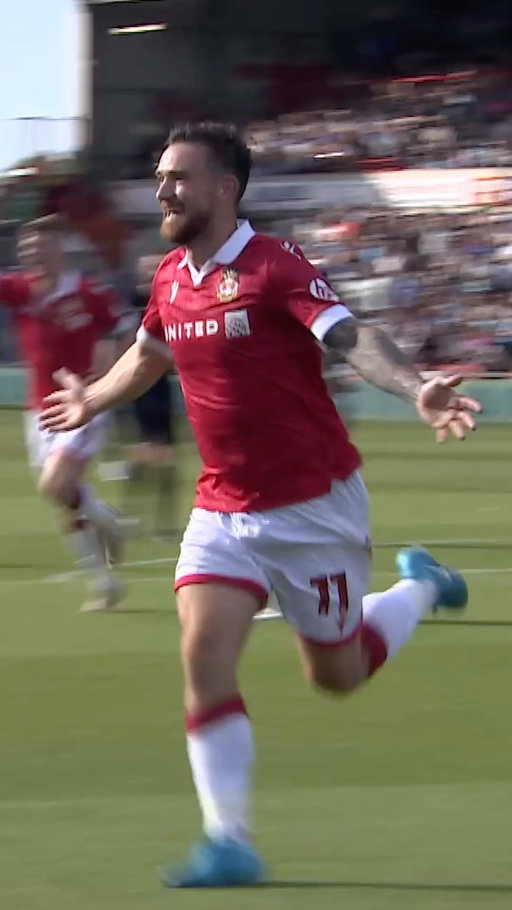 You don’t save those 😮‍💨

Jack Marriott with a screamer in our return to League One on this day in 2024. 

🔴⚪️ #WxmAFC