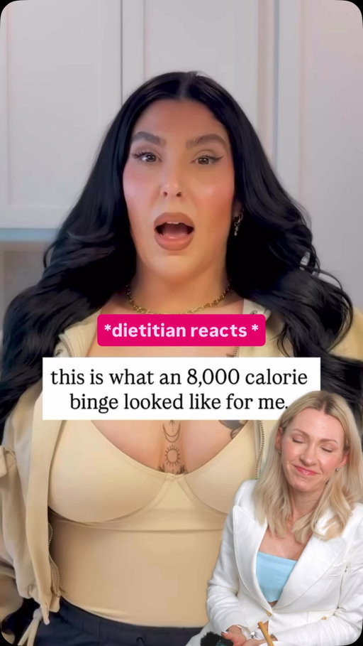I have a lot of respect for @join_jessica_xo for being so vulnerable and sharing this online. We need to talk about BED more, because shame is often what triggers it in the first place.