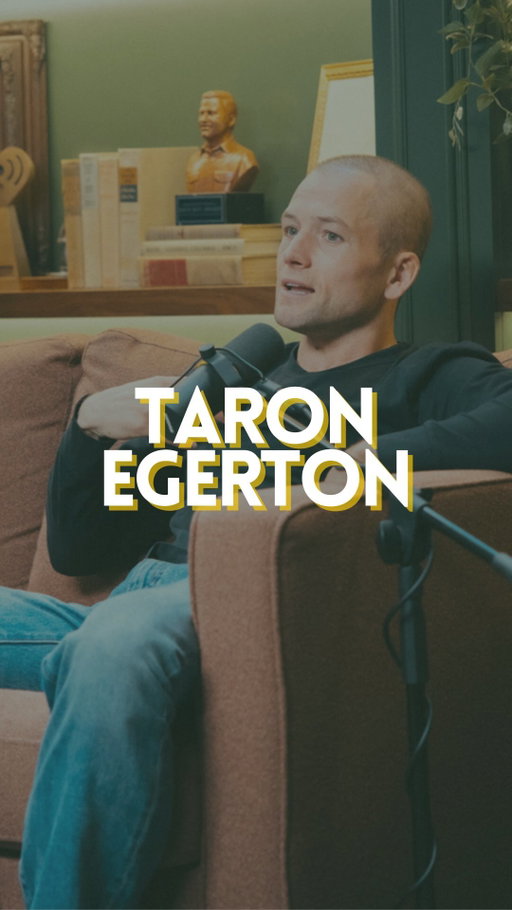 Award winning actor TARON EGERTON joins us today!  He is thoughtful, vulnerable, and disarmingly charming.  Watch on YouTube or listen wherever you get your podcasts 🍒
#sponsored by @hp