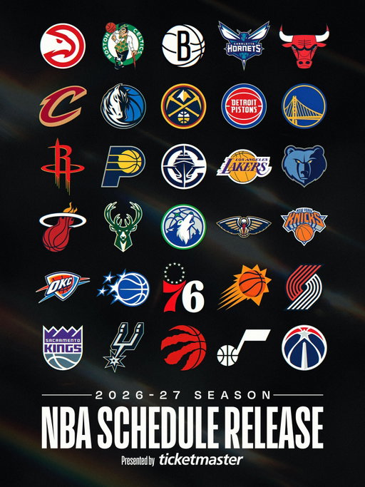 The 2026-27 NBA Season Schedule DROPS THIS WEEK 👀🍿 Tune in to @goodmorningamerica and @todayshow tomorrow morning as the NBA Schedule Release presented by @ticketmaster begins.