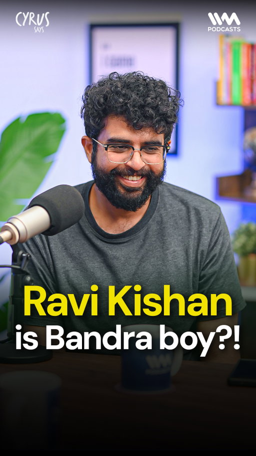 Ravi Kishan… a Bandra boy?! 👀

Behind the larger-than-life persona is apparently a very Mumbai story.

And yes, even Aakash had to fact-check that one. 😂

Watch the full episode on Cyrus Says YouTube.

{Cyrus Says, Ravi Kishan, Aakash Mehta, Bandra Boy, Bollywood Stories}