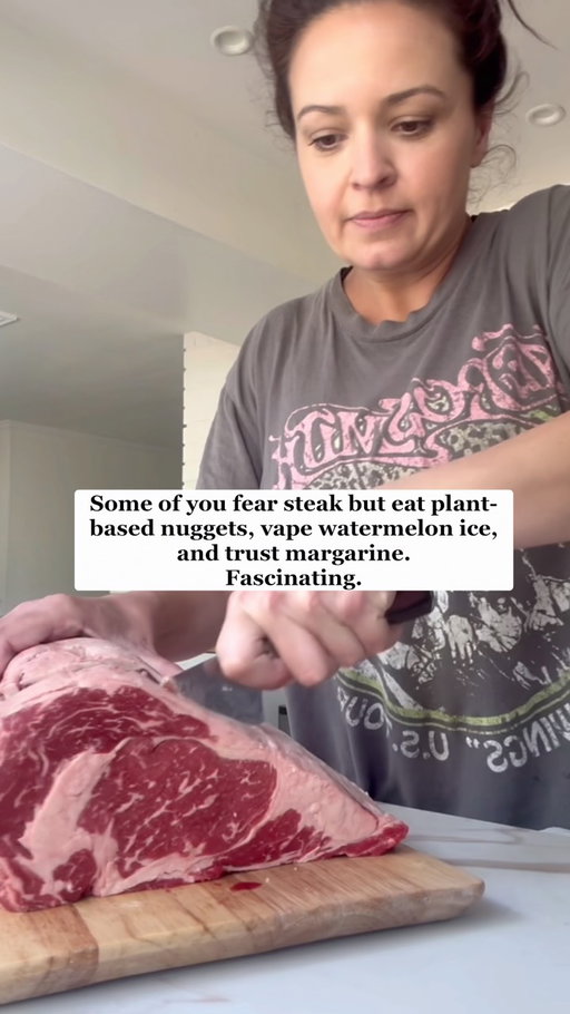 Follow me if you eat meat + question everything @itscourtneyluna 👌 

#carnivorediet #questioneverything #tinfoilhat