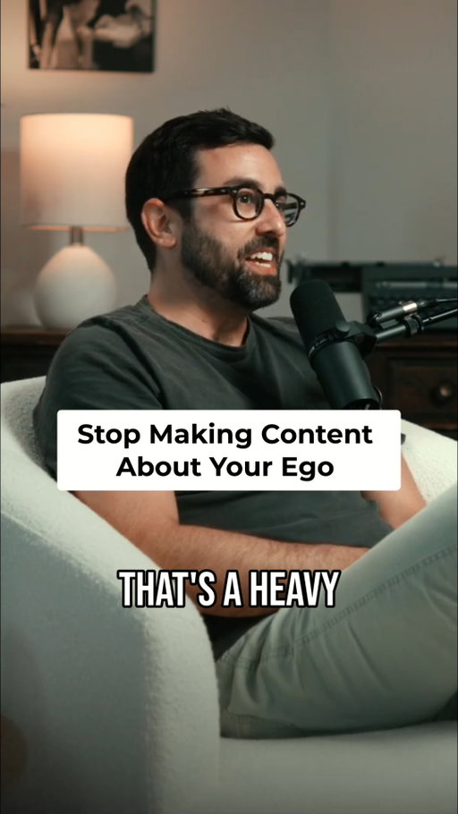 Social content strategy is often ego-driven, focusing on self-serving needs. True connection happens when you prioritize your audience over your own ego and fear of performance. 

#SocialMediaStrategy #ContentCreation #StephanHogan #MusicBusiness