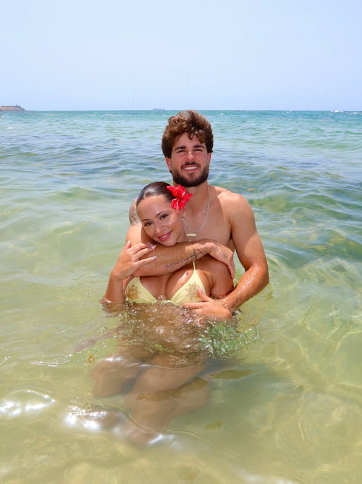 en el mar