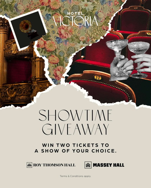 Experience the best of Toronto's live entertainment. 🎶

Win two tickets to a show of your choice at @roythomsonhall Roy Thomson Hall or @masseyhall Massey Hall, two of Toronto's most celebrated performance venues.

To enter:
❤️ Like this post
👥 Follow @hotelvictoriato and @mossops.social
✨ Tag the person you'd share the experience with in the comments
🔁 Share this post to your Stories or feed

Contest closes August 28. Winner announced shortly after. Full terms and conditions are available at the link in bio.

#TorontoGiveaway #TorontoContest #MasseyHall #RoyThomsonHall #HotelVictoria #MossopsSocialHouse #TorontoHotel #TorontoEvents #TicketGiveaway #EntertainmentDistrict #Giveaway