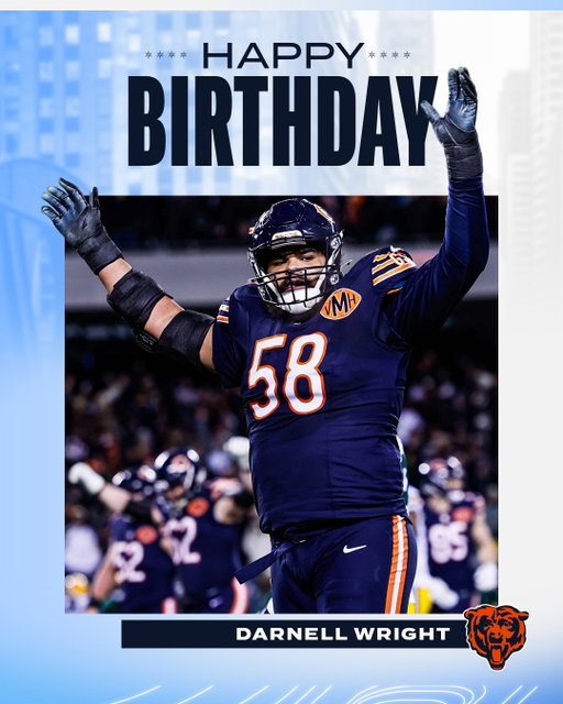 Happy birthday to the Wright Tackle! 🥳