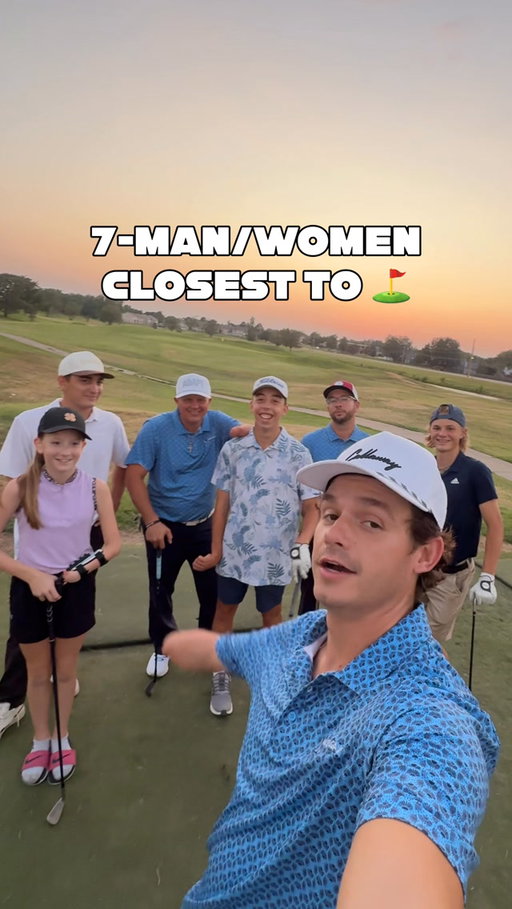 A battle till the very end 🦾 fun closest to the pin challenge with the squad
.
.
#adaptiveathlete #adaptivegolfer #golf #prosthetics #playwithoutlimits