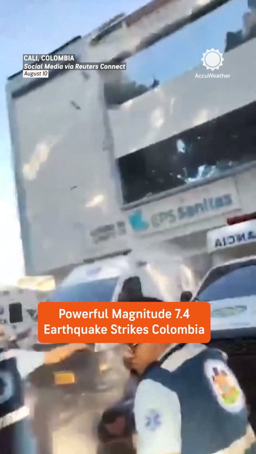 A powerful magnitude 7.4 earthquake struck Colombia on Monday morning, injuring people and forcing frantic evacuations from damaged buildings. ⁣
⁣
The magnitude 7.4 earthquake struck at 7:34 a.m. local time, with the epicenter located about 250 miles (400 km) west of the capital city of Bogota, according to the USGS. Shaking was felt as far away as Ecuador, Venezuela and Panama, with the quake being followed up by a magnitude 5.0 aftershock.⁣
⁣
Initial reports from the Choco Gov. Nubia Córdoba confirmed that people were injured, although the number of people injured remains unknown.