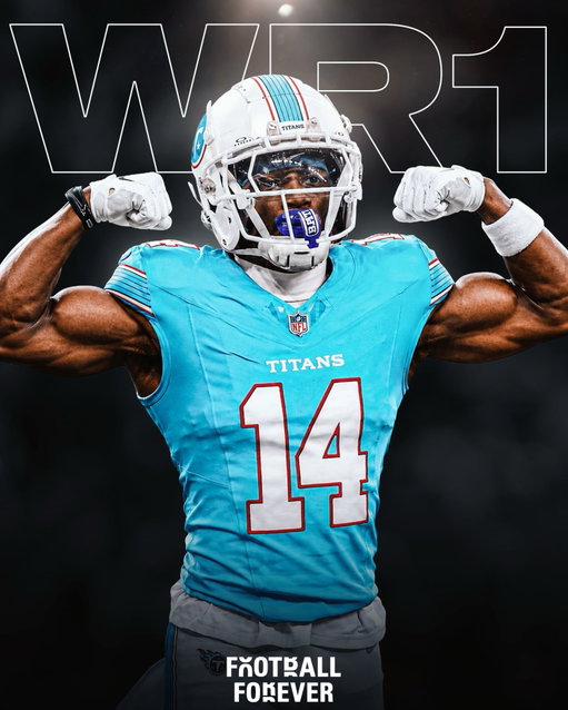 Titans No. 4 pick Carnell Tate hasn't taken long to establish himself as WR1 and he's flashing SERIOUS SKILL at training camp 😮‍💨

The 21-year-old Tate is silencing his doubters and has been a nightmare for Titans' defensive backs, making contested catches and playing through contact. 

The Titans haven't had a bona fide No. 1 wide receiver since they traded A.J. Brown in 2022, but with Tate on board, the drought is OVER 🔥

(🎥: Tennessee Titans)