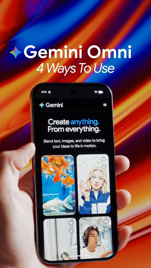 4 Ways to Use Gemini Omni 🔥 @googlegemini #googlepartner #geminiomni

1. Video-to-Video: give any clip a new style or mood from one prompt 
2. Conversational Refinement: keep adjusting through chat; it remembers your changes 
3. Restyle: transform your whole video into any style; your movement stays the same 
4. Text Title Generation: styled on-screen titles straight from a prompt 

How will you use Gemini Omni? Try it yourself in the Gemini app.