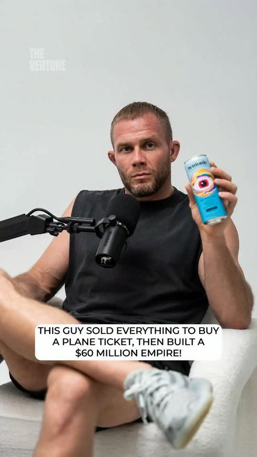 This guy sold everything for a one-way plane ticket, then built a $60 million empire!

In 2016, James Smith lands in Sydney as a personal trainer nobody’s heard of. 

So at 5am every day, he goes live on Facebook in an empty food court, answering fitness questions for free for a year straight. 

That builds a million followers and a bestselling book.

To write it, he leans on Modafinil, a narcolepsy drug, just to hit 10,000 words a day. 

He knows that isn’t sustainable, and when his partner says productivity could be the next fitness, the idea clicks: instead of fighting for the energy drink aisle, he builds a category of his own.

✓ Launches Neutonic, the world’s first productivity drink

✓ Builds it for the hours before demanding work, sharp with no coffee or Red Bull crash

✓ Brings in Modern Wisdom host Chris Williamson to help build it

✓ Lands in ten thousand stores after launching in 2023

One-way ticket to Sydney → 5am lives for a year → a million followers and a book → burns out on Modafinil → invents the productivity drink → 10,000 stores and $60 million.

Sometimes you win by inventing the aisle instead of fighting for space in a crowded one.

#Business #Neutonic #Supplements #Success #Entrepreneur