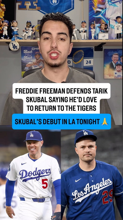 Freddie Freeman has come to the defense of Tarik Skubal after he said he’d love to return to the Detroit Tigers after this season.

Freddie recalls leaving Atlanta and joining Los Angeles in 2022 and says the feelings are fresh for Skubal.

Skubal will make his Dodger Stadium debut tonight 🙏

Shot by Noel Sanchez, @noisebynoel 🫡

First reported by Dylan Hernandez, California Post

#losangeles #dodgers #dodgerstadium #tarikskubal