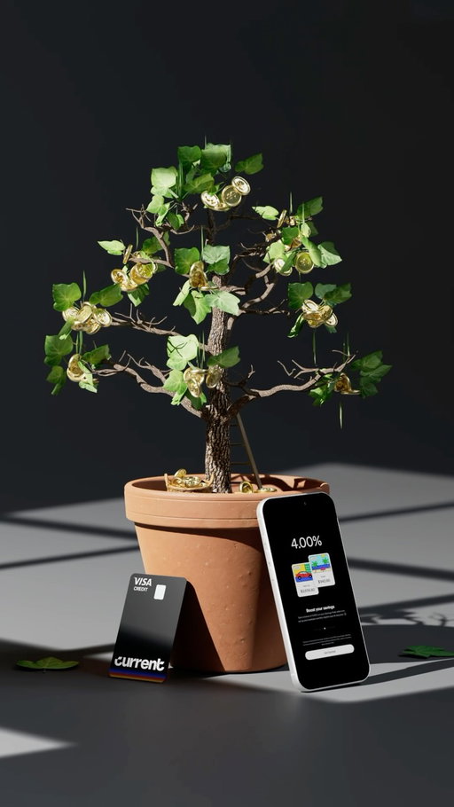 Nothing like watching your savings blossom. 🌳
.
.
.
Boost Bonuses are credited to your Savings Pods within 48 hours of enabling the Boost feature and on a daily basis thereafter, provided that the Savings Pod has accrued a Boost Bonus of at least $0.01. No minimum balance required. The Boost rate on Savings Pods is variable and may change at any time. The disclosed rate is effective as of August 1, 2023. Must have $0.01 in Savings Pods to earn a Boost rate of either 0.25% or 4.00% annually on the portion of balances up to $2000 per Savings Pod, up to $6000 total. The remaining balance earns 0.00%. To earn a Boost rate of 4.00%, you must receive at least one Eligible Payroll Deposit equalling a minimum of $200 over a 35-day period. For more information, please refer to Current Boost Terms and Conditions.
Current is a financial technology company, not an FDIC-insured bank. FDIC insurance up to $250,000 only covers the failure of an FDIC-insured bank. Certain conditions must be satisfied for pass-through deposit insurance coverage to apply. Banking services provided by Choice Financial Group, Member FDIC, and/or Cross River Bank, Member FDIC. The Current Visa® Debit Card, which may be issued by Choice Financial Group and/or Cross River Bank, and the Current Visa® secured charge card, which is issued by Cross River Bank, are all issued pursuant to licenses from Visa U.S.A. Inc. and may be used everywhere Visa debit or credit cards are accepted. A Current deposit account is required to apply for the Current Visa® secured charge card. Independent approval required.