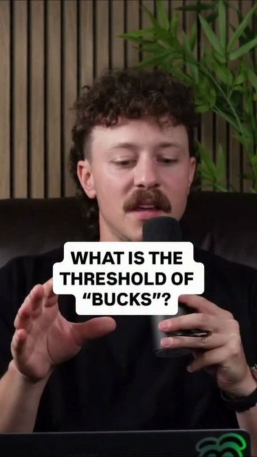 When do you stop saying bucks?

#mywifesboyfriend #mwb #thepointerbrothers #pointerbrothers #podcast