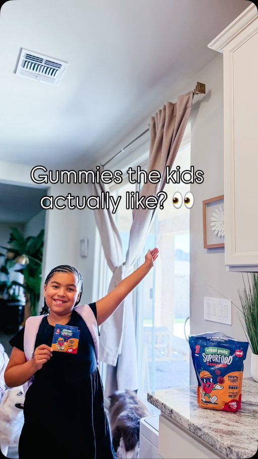 #AD School mornings are back, and we’re officially back to the morning rush. 🤍 Before we head out the door, one thing we don’t skip is @vitalpalskids Superfood Gummies.

They’re kid-approved, everyone loves the Citra Berry flavor, and they’ve become an easy addition to our busy routine.
What’s one thing your family never skips before heading out the door? 💛

#VitalPals #SuperfoodGummies #BackToSchool #MorningRoutine