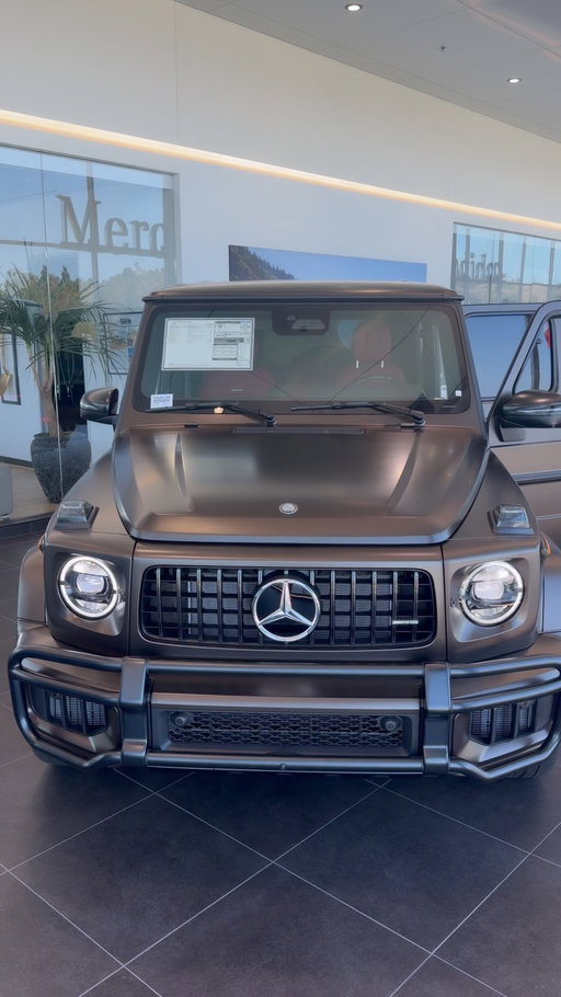 $229,665 MSRP. Meet the 2026 Mercedes-AMG G63 in MANUFAKTUR Dakota Brown Magno. 🤎🔥

577 HP • 627 lb-ft • Handcrafted AMG 4.0L V8 Biturbo + Hybrid Assist • Bengal Red/Black Nappa Leather • AMG Carbon Fiber • 22” AMG Forged Monoblock Wheels • Night Package Magno • Cherry Wood Cargo Floor • Illuminated Star • Burmester 3D Surround Sound.

One of the most unique G63 builds you’ll find — built for performance, luxury, and serious presence.

⚠️ Additional market adjustment applies.
📩 DM me for pricing and availability.

📍 Mercedes-Benz of Escondido

#MercedesAMG #AMGG63 #G63 #G63AMG #GWagon MercedesBenz MercedesG63 AMG GClass LuxurySUV PerformanceSUV DakotaBrownMagno Manufaktur BengalRed MonoblockWheels CarbonFiber SanDiegoCars SanDiegoMercedes EscondidoMercedes