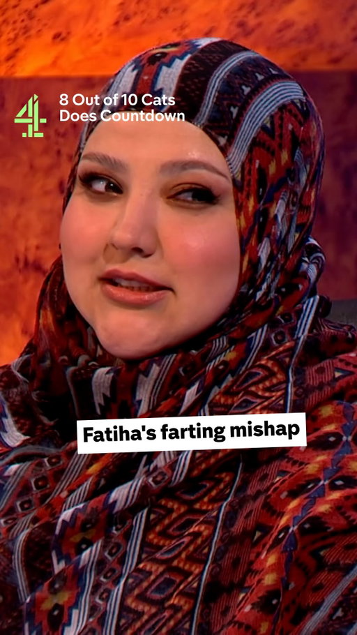 Sounds like more of a skill than a problem 

#CatsCountdown #FatihaElGhorri #KatherineRyan #JimmyCarr #Comedy