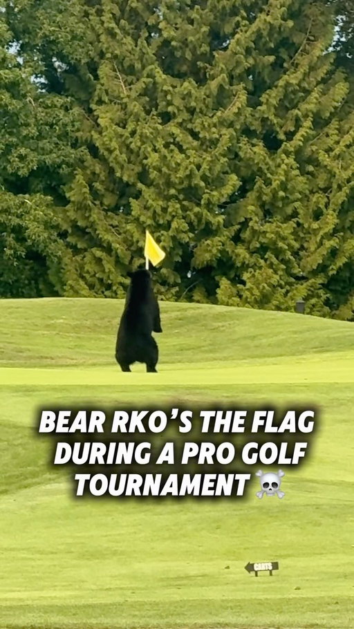 This happened to me in the middle of a golf tournament! The rules officials had to come and cut a new hole