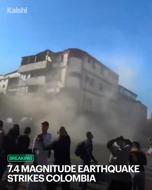 A powerful 7.4-magnitude earthquake struck western Colombia near San José del Palmar in Chocó. 

The quake was felt hundreds of miles away, including in Bogotá and neighboring countries, as authorities warned of aftershocks.