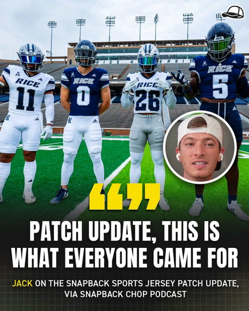 Snapback Sports Jersey Patch Update! 🚨

(Watch the full podcast on @snapbackchop_ YouTube - Link in bio)
