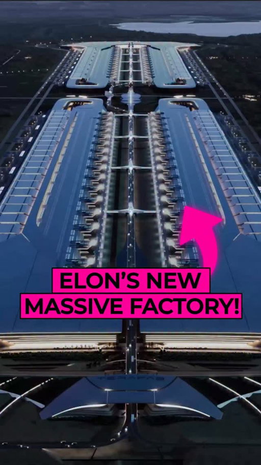 This is Elon Musk’s new 100-million-square-foot factory—and it’s going to change the world, but not for the reason you’d think.

This week, Elon shared a new look at his vision for Terafab, the factory where Tesla and SpaceX plan to make the chips powering their most advanced robots, cars and AI

And the scale of the building is almost impossible to comprehend.
Terafab is planned to be 15 times larger than the Pentagon—which is like putting roughly 1,700 football fields under one roof.

But the size itself isn’t the breakthrough.
It’s what that size lets them do inside.

Today, making advanced technology requires completing a relay race around the world.

A chip is designed in California, manufactured in Taiwan, packaged in china, then shipped again to wherever the final product is being built.

Every handoff adds time, cost, and friction.
Terafab is Elon’s attempt to collapse that entire relay race into one building.

Here, they can design the chip, manufacture it, and test it, and then put it into a humanoid robot down the street -  that can literally walk off the assembly line.

The proximity is incredibly powerful because when engineers can design chips in the same building that the machines then make them in, they can figure out what’s not working and fix it dramatically faster. 

There’s literally no other building like this in the world, so when Elon pulls this off, it will completely change what humanity is able to build!!