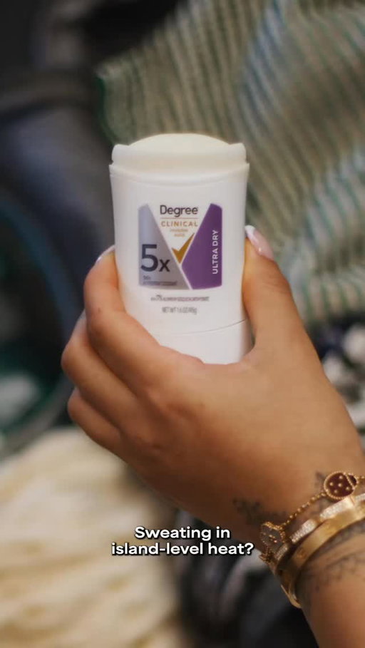 Smell-good travel advice: Make sure you leave room in your suitcase for the freshest essential. ✈️ 🌴 #DegreePartner #No5weat